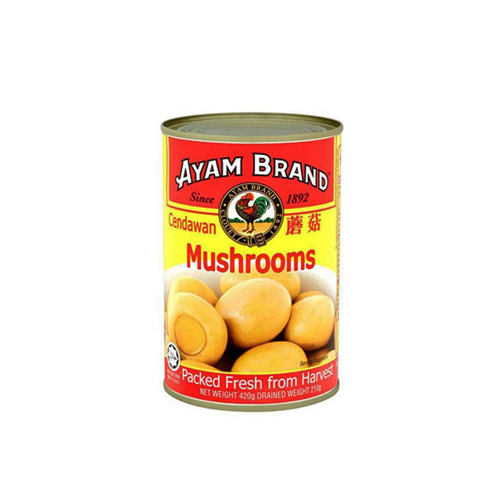 Ayam Brand Mushrooms Cendawan Butang 420g Shopee Malaysia