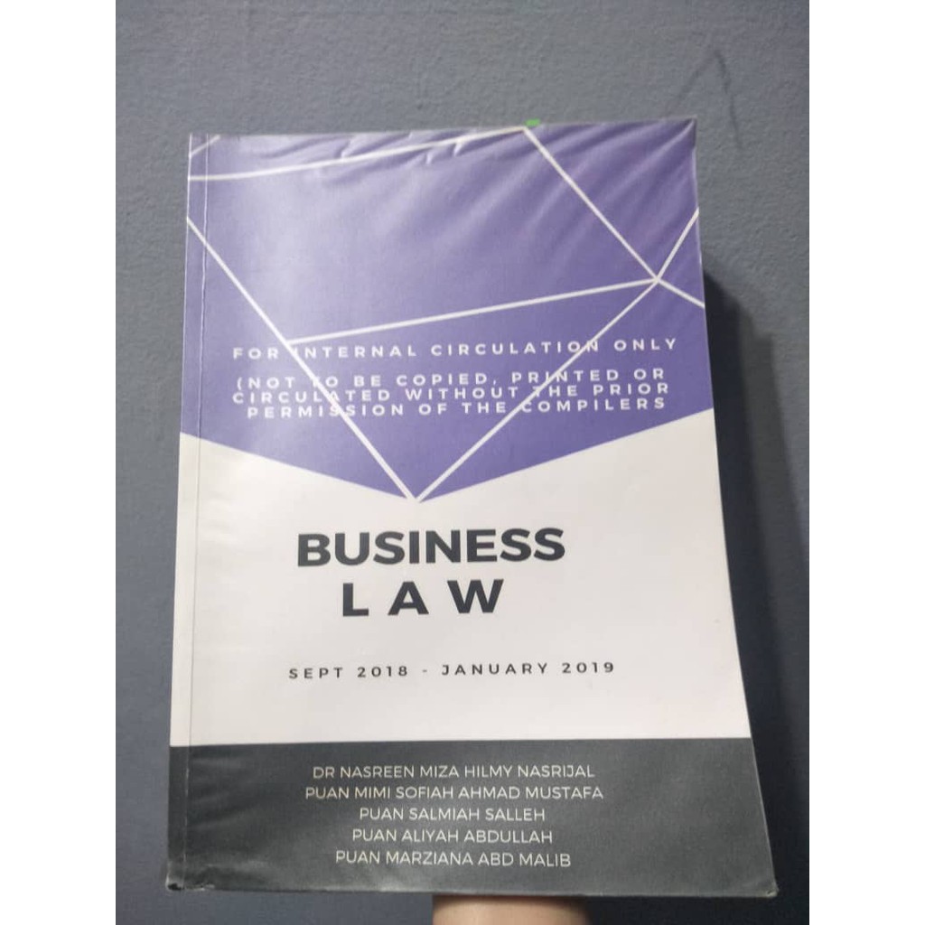 business law assignment uitm