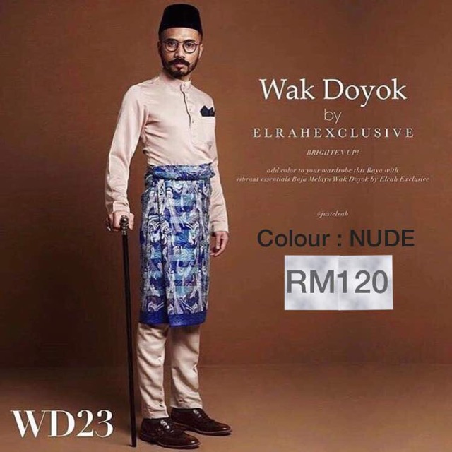 wak doyok baju melayu