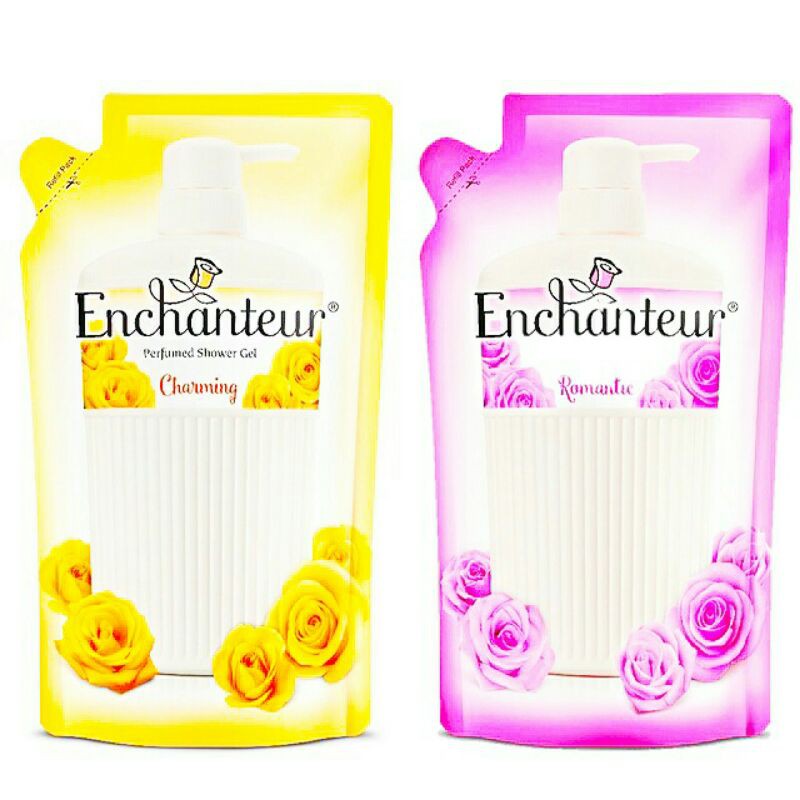 Enchantuer Perfumed Body Wash Refill Pack 600grams (Charming / Romantic