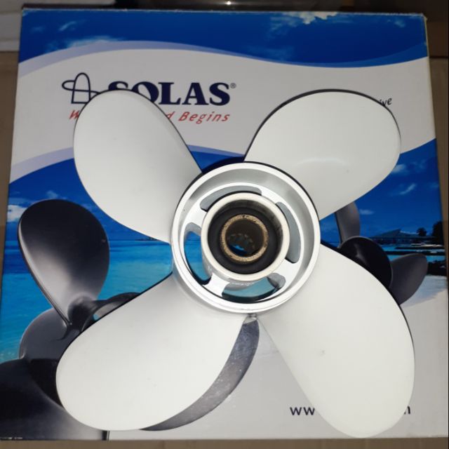 SOLAS Propeller 4 Blade TOHATSU / MERCURY JAPAN 2-Stroke 15HP 18HP