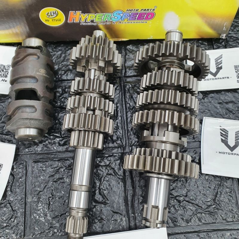 LC135 6 Speed Racing Gear Box With Shift Cam HPSP Hyperspeed Racing