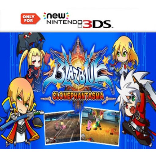 Nintendo 3ds Cia Game Blazblue Clone Phantasma Usa Shopee Malaysia