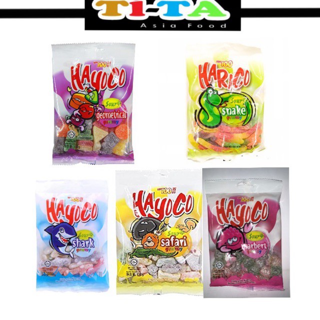 Tita [HALAL]Lot 100 Hayoco Sour+ Gummy 150g | Shopee Malaysia