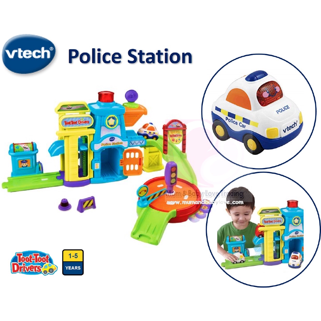 vtech toot toot police station