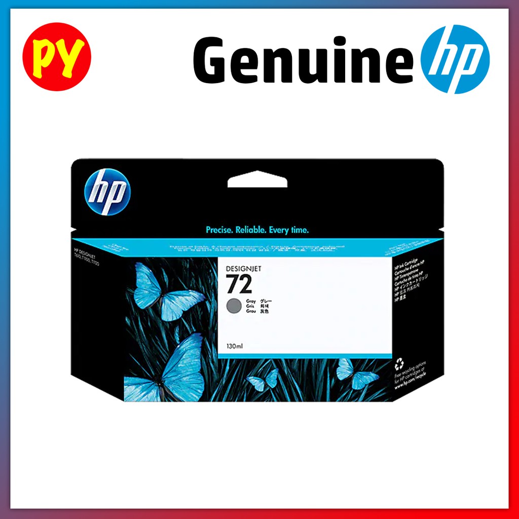 HP 72  | 72B Original Ink Cartridge (3WX07A, C9371A, C9372A, C9373A, 3WX08A, 3WX06A) for HP DesignJe
