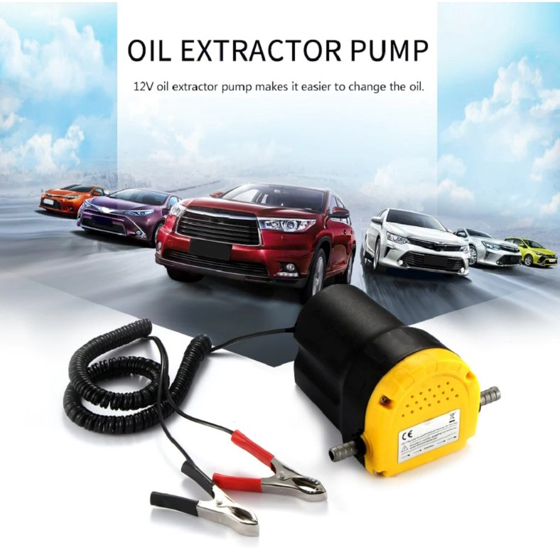 Collab 12/24V Car Electric Oil Extractor Transfer Pump Oil/Crude Oil