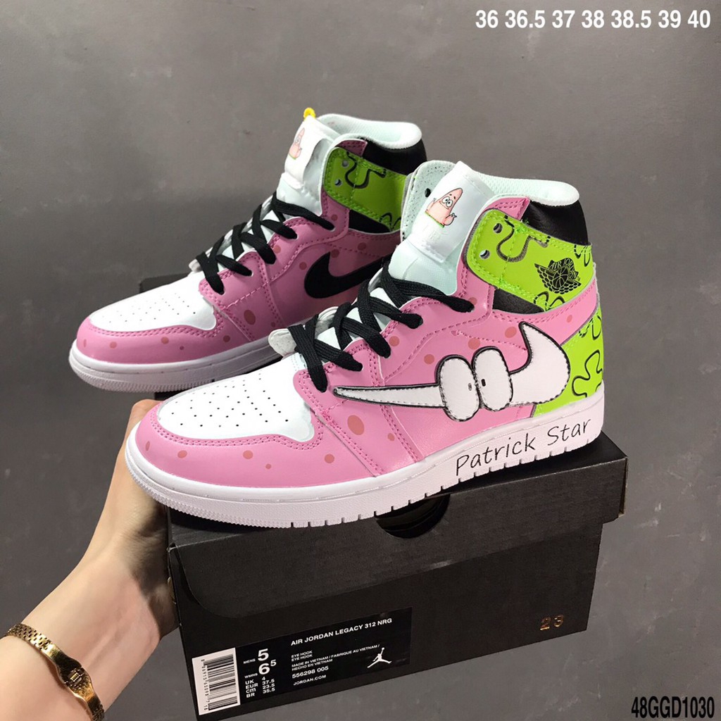 jordan spongebob sneakers