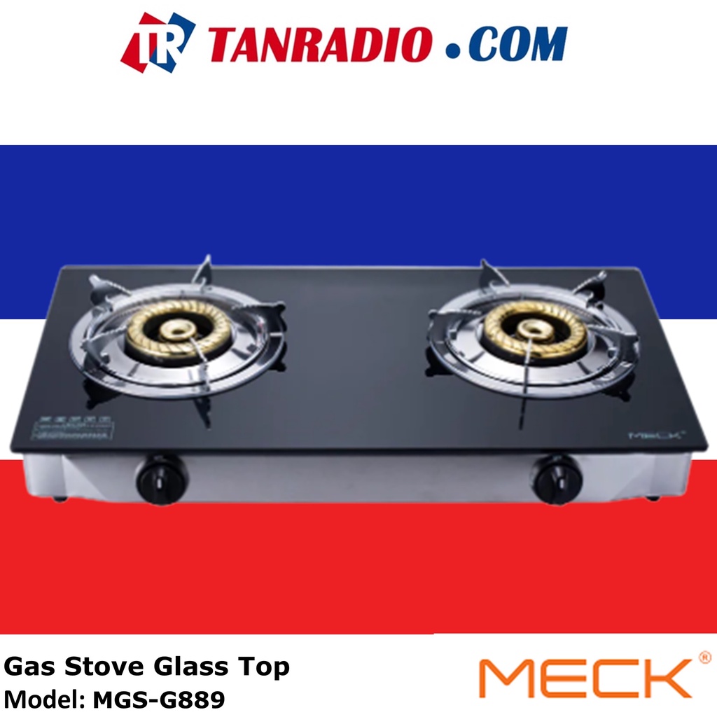 Meck Gas Stove Glass Top Tempered Glass MGSG889 Shopee Malaysia