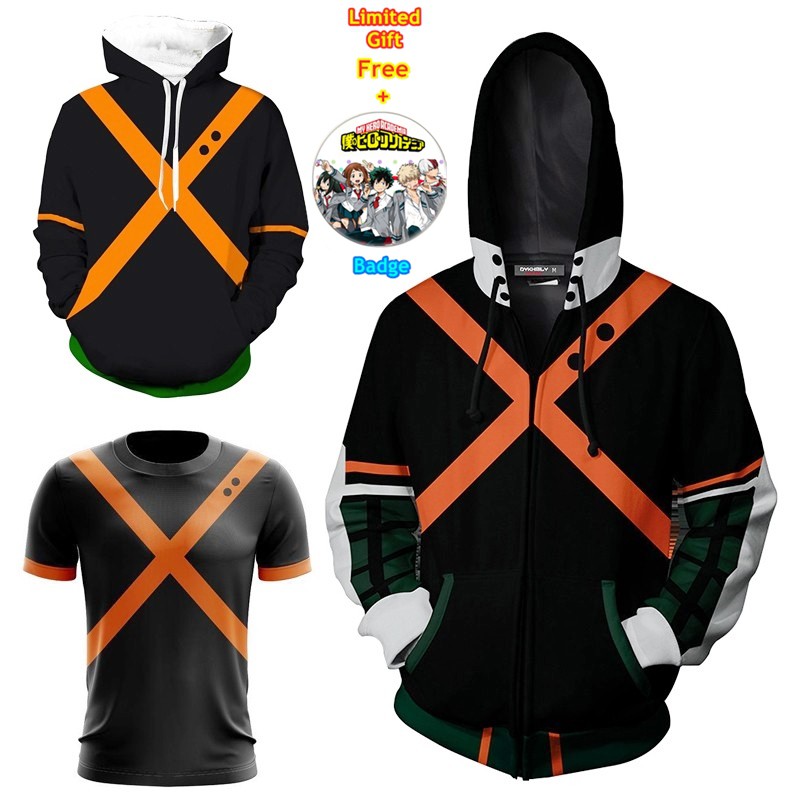 katsuki bakugou hoodie