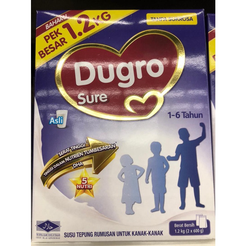 Buy SUSU DUGRO SURE ASLI 1 HINGGA 6 TAHUN  SeeTracker Malaysia