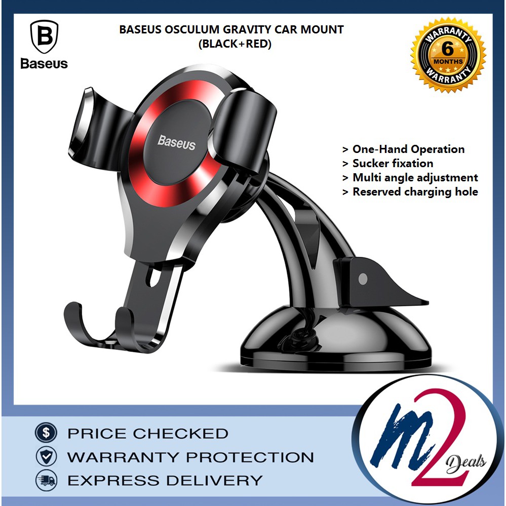 baseus osculum gravity universal car mount