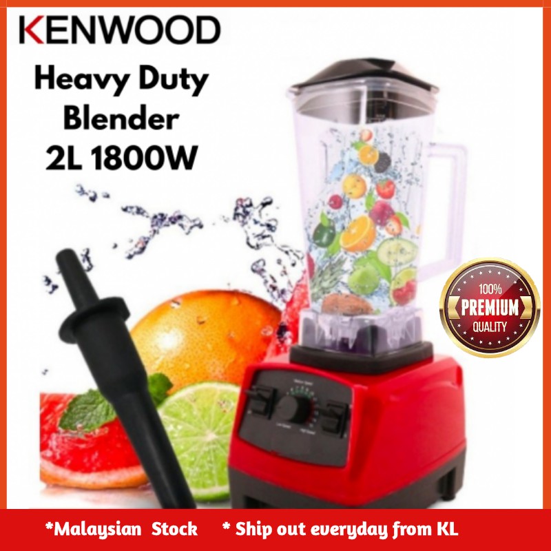 [Ready Stock] KENWOOD Blender 1800W Heavy Duty Ice Crusher Food Fruit