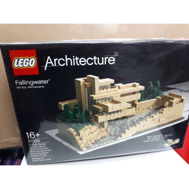 fallingwater lego architecture