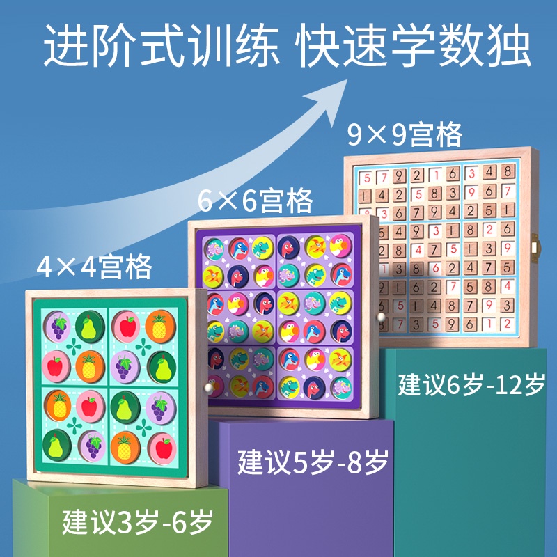 Sudoku Logical Thinking Training Educational Toys Introduction 
