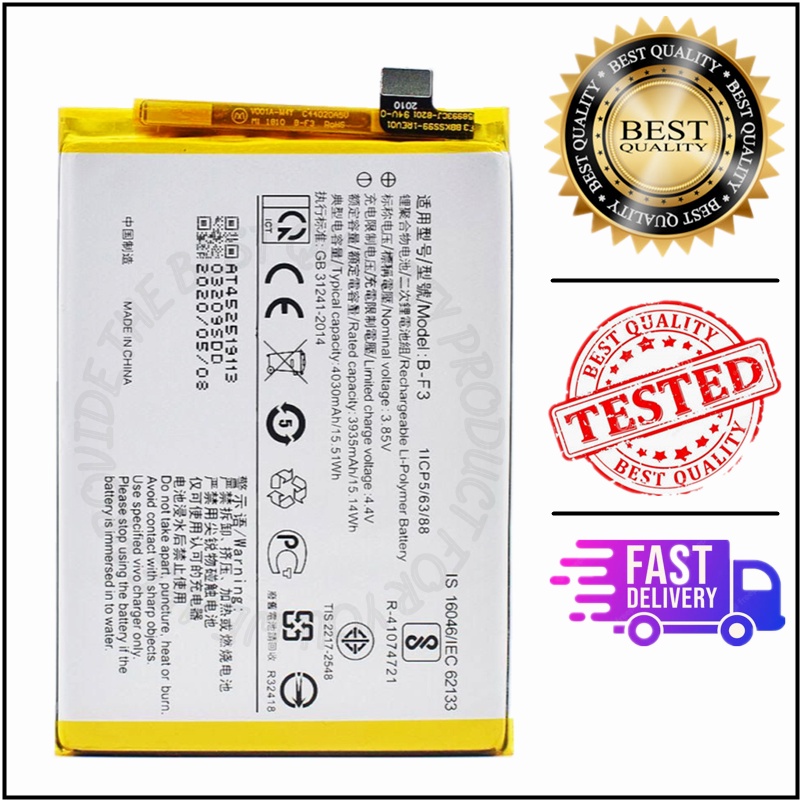 VIVO Y91 / Y93 / Y95 BATTERY BATERI ( B-F3 ) | Shopee Malaysia