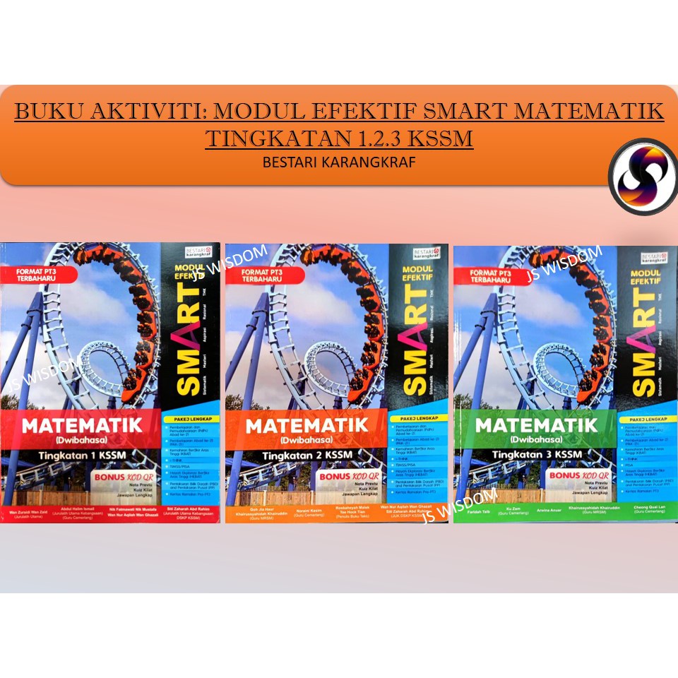 Buku Aktiviti Modul Efektif Smart Matematik Tingkatan 1 2 3 Kssm Bestari Karangkraf Format Terbaharu Pt3 Shopee Malaysia