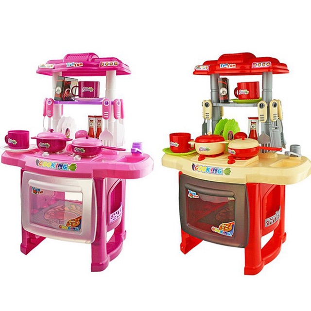 Unisex Kitchen  Cooking Toy  Play Set  Ready Stock Shopee  