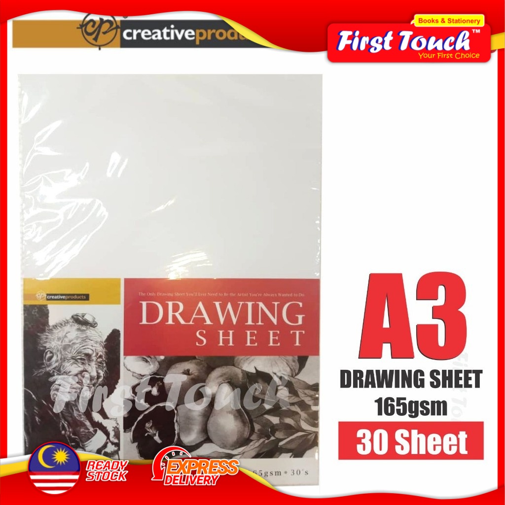 CP A3 Drawing Sheet SCDB-53165 165gsm (30sheet / pack) | Shopee Malaysia