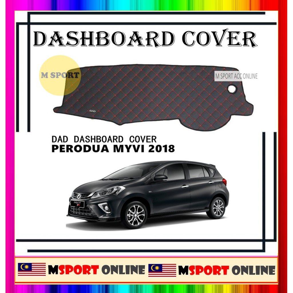 dashboard cover myvi