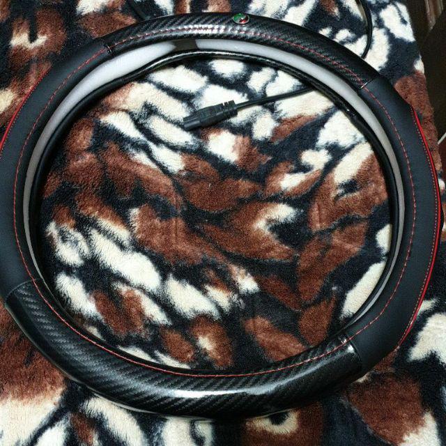 Perodua Car Steering Wheel Cover car accessories Carbon 