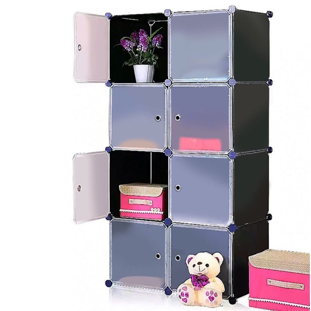 Wardobe Baju  Almari  baju  kanak  kanak  8 diy Cube Storage 