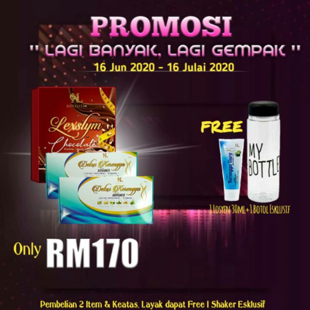 Combo set slimming lotion air kerengga coklat kurus 