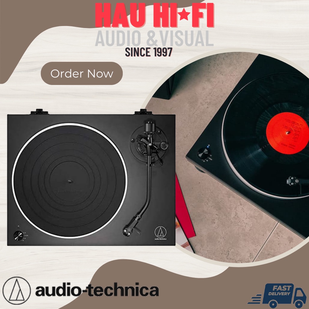 Audio Technica ATLP5X Fully Manual Direct Drive Turntable Shopee