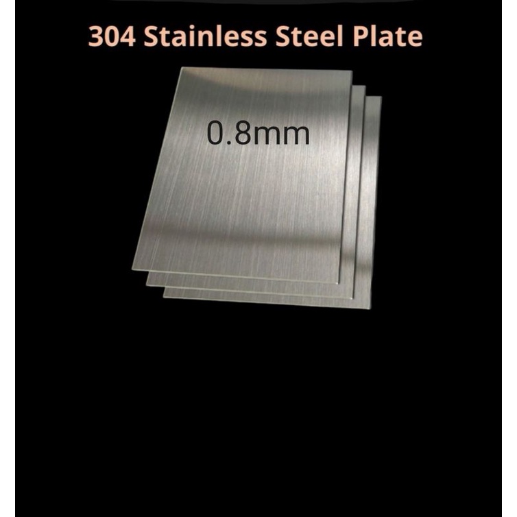 304 Stainless Steel Sheet 0.8mm thickness hairline finish plate