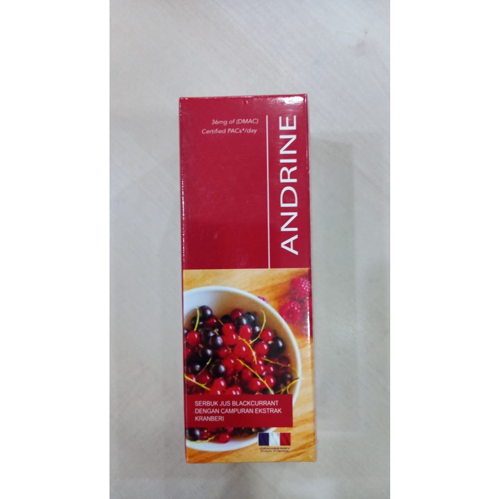 Andrine Cranberry+Blueberry powder 1 sachet & 1 box (5 sachets) Shopee Malaysia