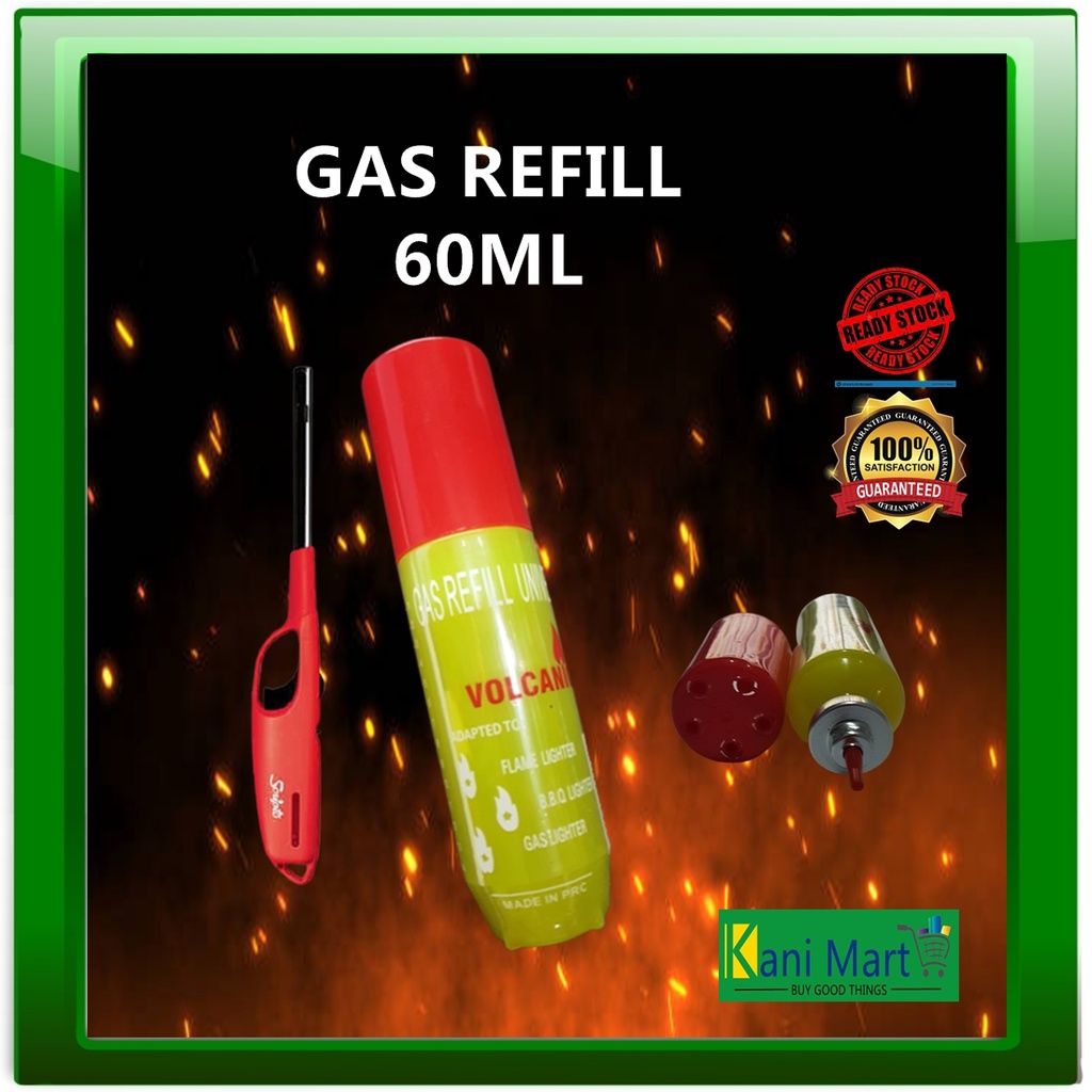 [1PC] Universal Gas Lighter Refill Gas Refill Pemetik Api Refill Fuel
