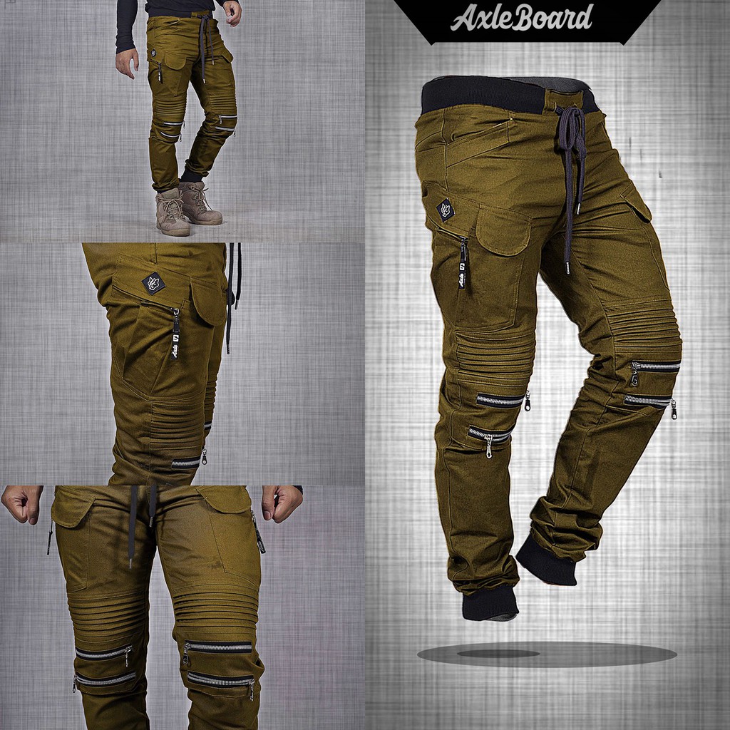 biker jogger pants