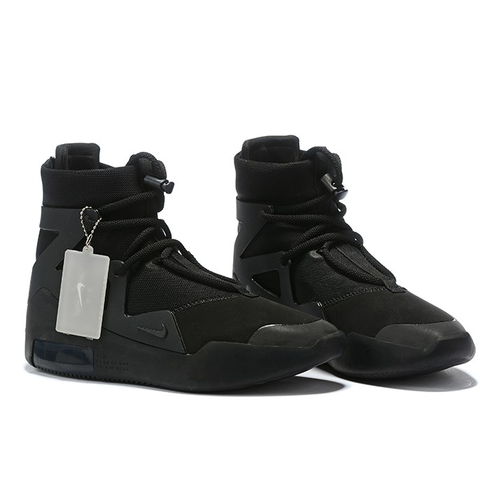 nike air fear of god 1 triple black mens stores