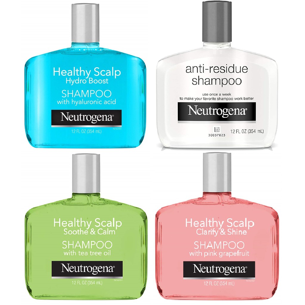 iiMONO ] Neutrogena Clarifying | Healthy Scalp Shampoo Clarify | Hydro Boost | Sooth Calm | Shopee Malaysia