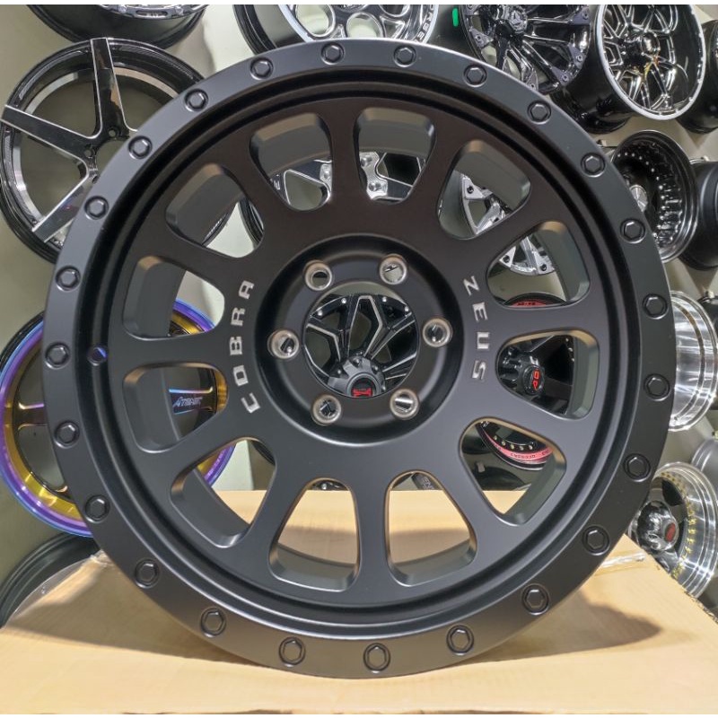 4x4 Sport Rim Lenso Zeus Cobra Z03 Wheel 18x9JJ ET10 (6x139.7) Shopee