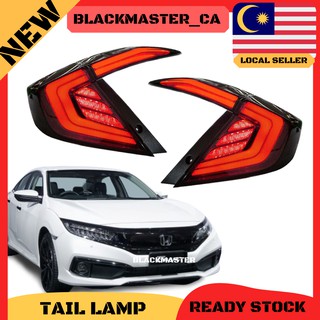 Buy Honda Civic Fc 2016 2021 Dragon Scale V6 Dynamic Tail Lamp With Signal Running Smoke Seetracker Malaysia