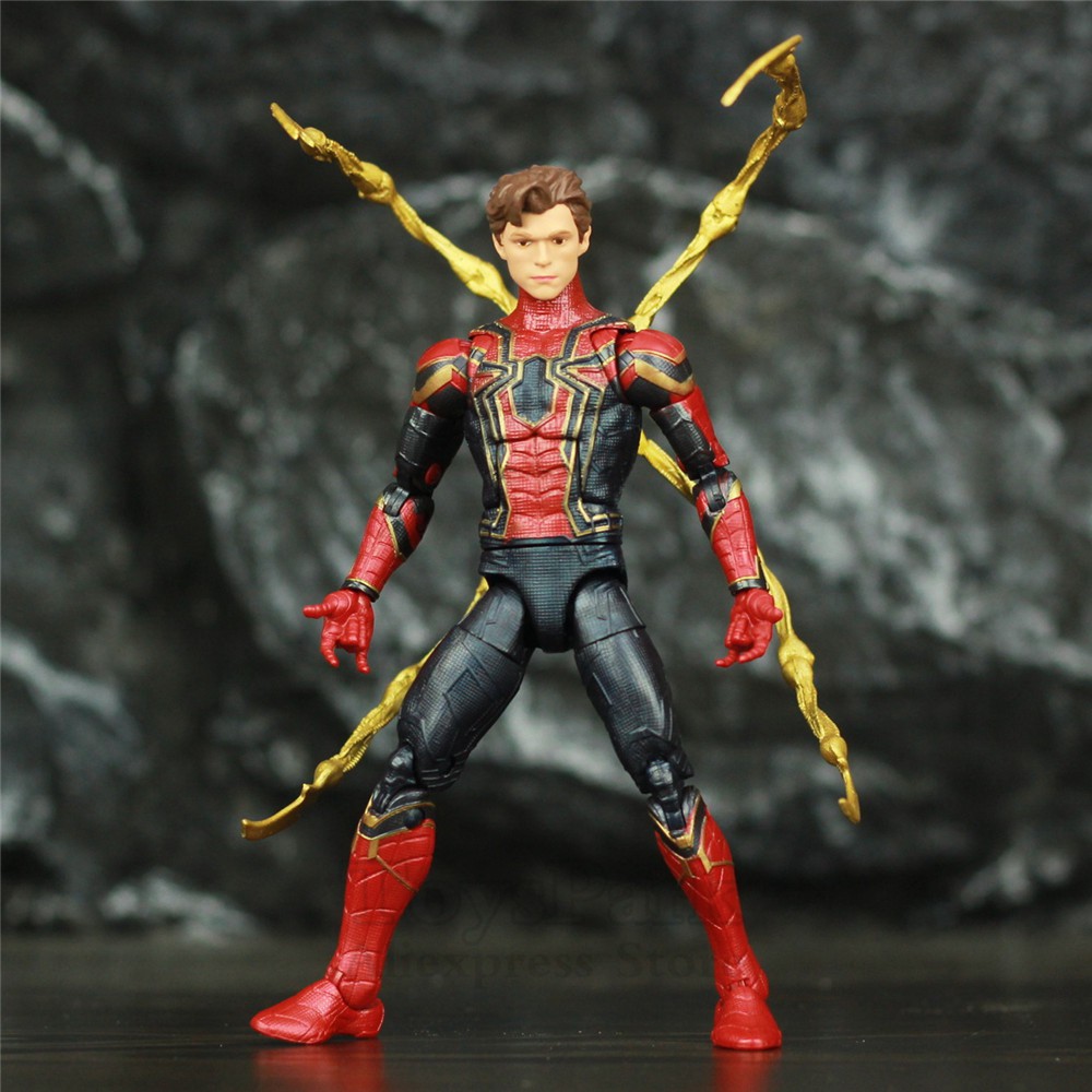 marvel legends iron spider custom