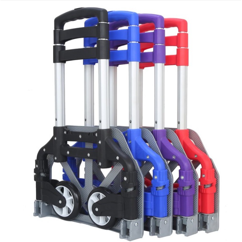 Multifunction Folded Trolley Foldable Trolley Shopping Cart Shopee Malaysia