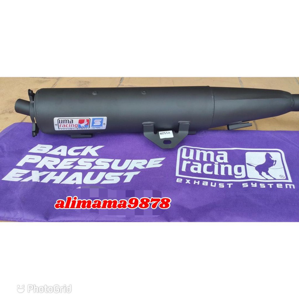 Y15ZR 28MM UMA RACING EXHAUST (BACK PRESSURE) Shopee Malaysia