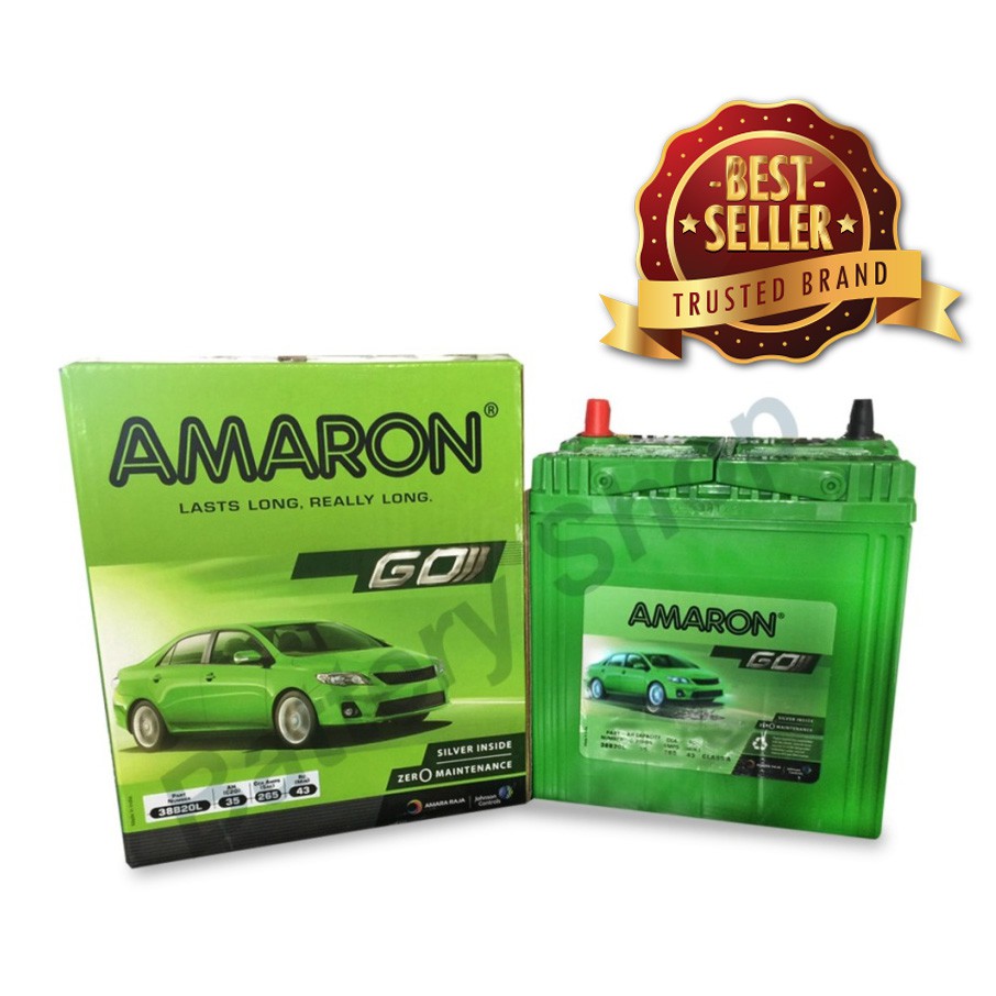 AMARON GO NS40ZL 38B20L for Perodua Myvi/Axia/Alza/Viva 