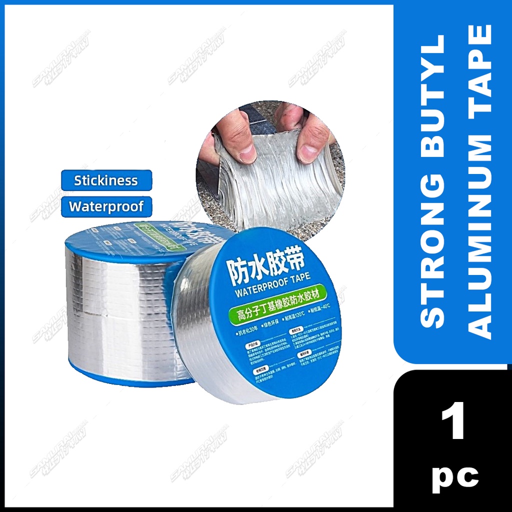 ✨ Sale ✨ Waterproof Tape Car Cover Crack Scratch Leakage Self-Adhesive Aluminum Foil Adhesive Tape Crack Repair Cover