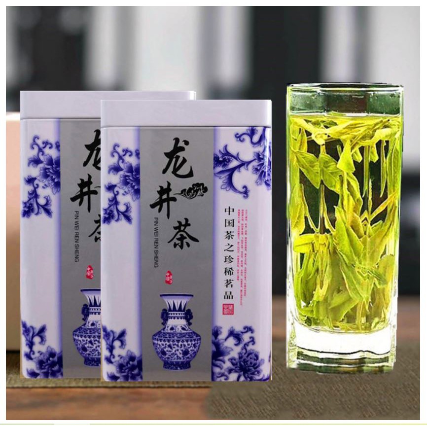 1 can 50g LONG JING CHINESE TEA 杭州绿茶正宗雨前龙井浓香型茶叶春茶盒装罐装50g | Shopee Malaysia