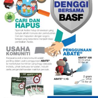 BASF ABATE 1.1 g / ubat jentik jentik jentik 100 g ...