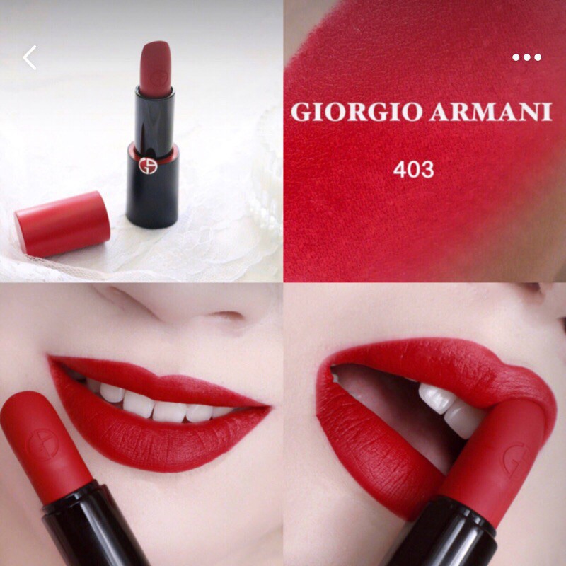 armani matte lipstick 400