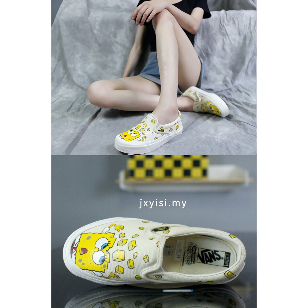 spongebob vans shoes