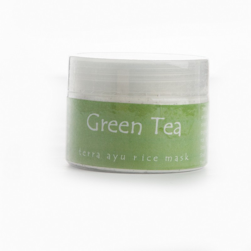 Terra Ayu Green Tea Powder Mask 100gm Shopee Malaysia