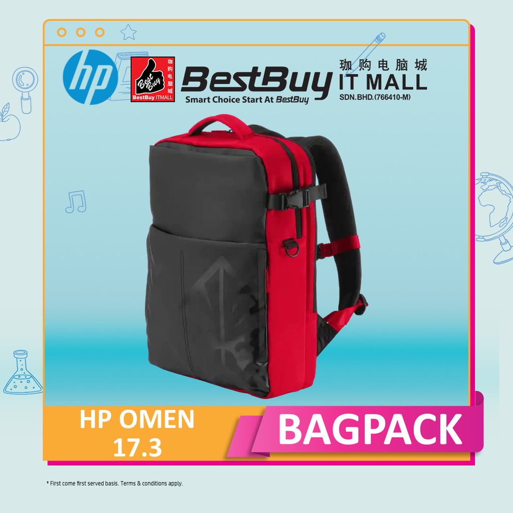 hp omen armored backpack