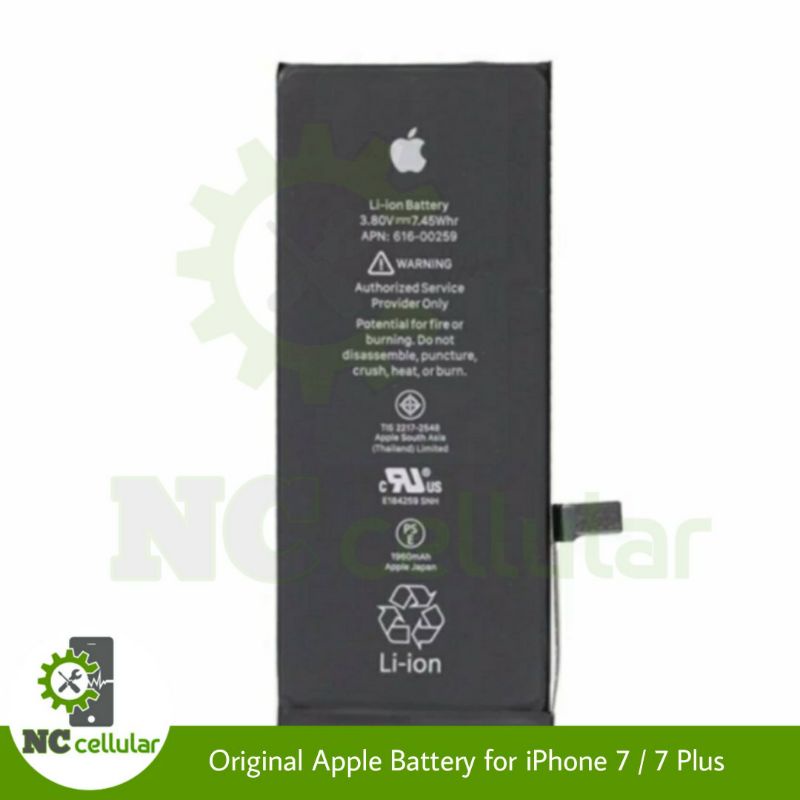 Original Battery For Iphone 7 7 Plus Replacement 100 Original Shopee Malaysia