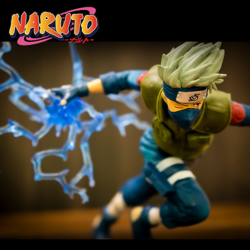 [READY STOCK] Naruto Shippuden Chidori Xtra Kakashi PVC Action Figure