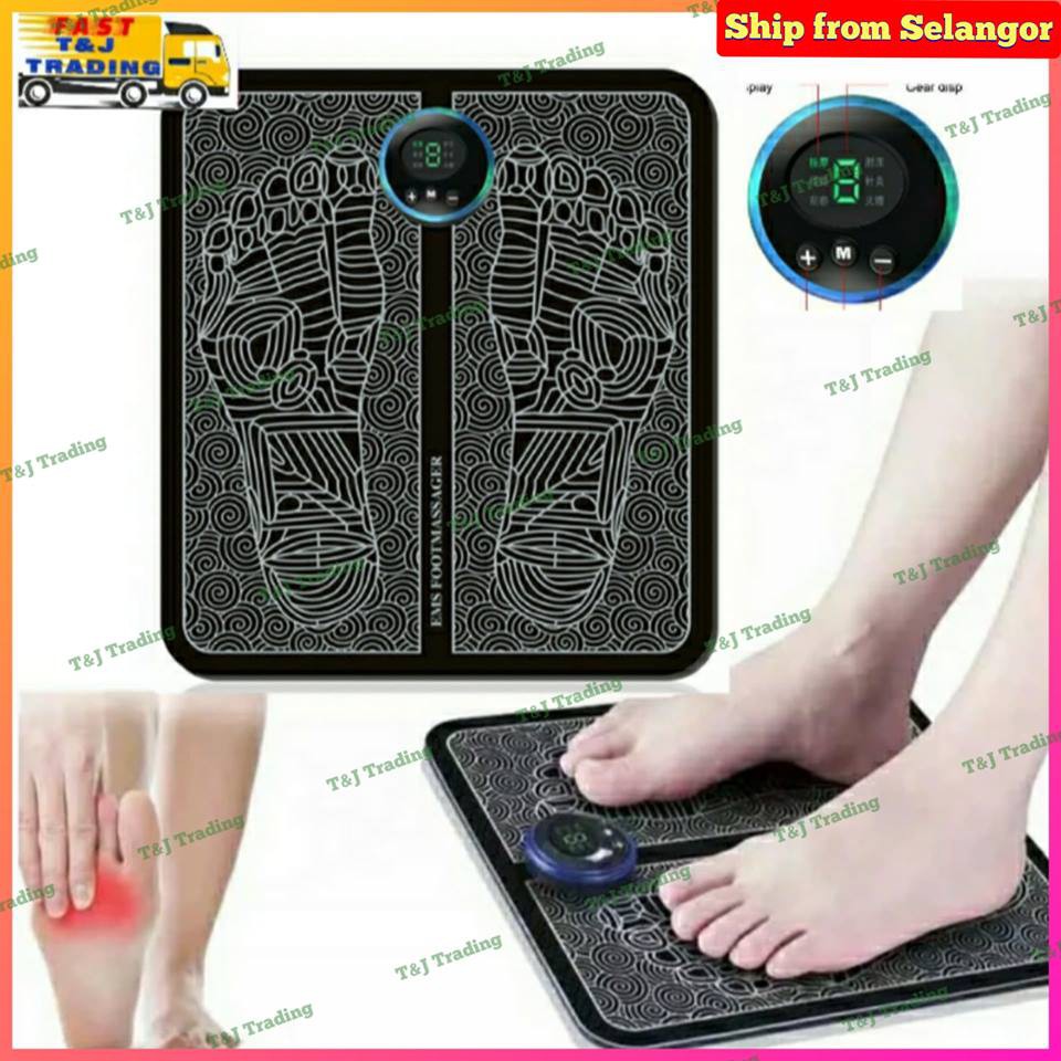 EMS Electric Foot Massager Foot Therapy Massage Relieve Fatigue Feet ...